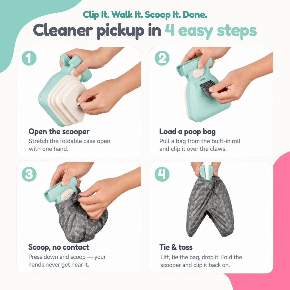 Foldable Poop Scooper